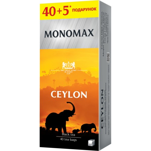 Чай Мономах Ceylon 45х2 г (mn.79983)