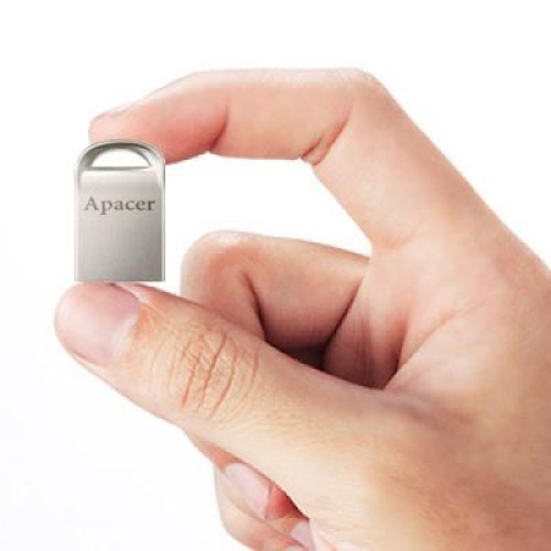 USB флеш накопичувач Apacer 64GB AH115 Silver USB 2.0 (AP64GAH115S-1)