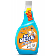 Засіб для миття вікон Mr Muscle зі спиртом Після дощу змінний блок 500 мл (4823002001020)