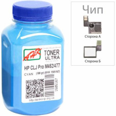 Тонер HP CLJ Pro M452/477 100г Cyan +chip AHK (1505171)