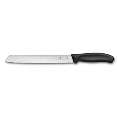 Кухонний ніж Victorinox SwissClassic Bread Knife 21 см Black (6.8633.21B)