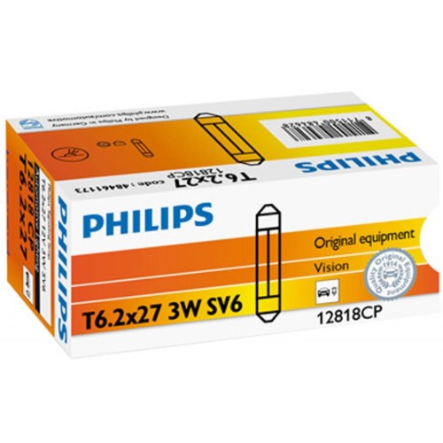 Автолампа Philips 3W (12818 CP)