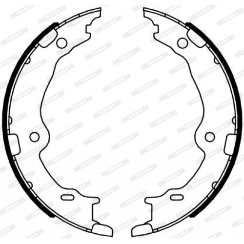 Гальмівні колодки FERODO FSB4123