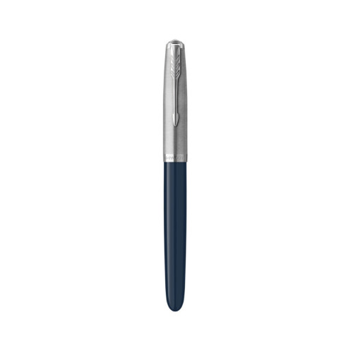 Ручка пір'яна Parker PARKER 51 Midnight Blue CT  FP F (55 211)