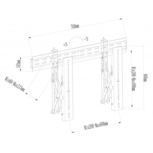 Кронштейн Charmount WMX-64