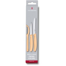 Набір ножів Victorinox SwissClassic Paring Set 3 шт Universal Orange (6.7116.31L92)