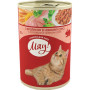 Консерви для котів Мяу! в ніжному соусі зі смаком кролика 415 г (4820083902659)
