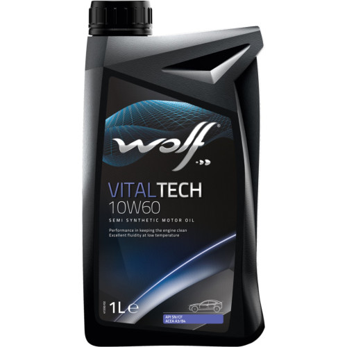 Моторна олива Wolf VITALTECH 10W60 1л (8314827)