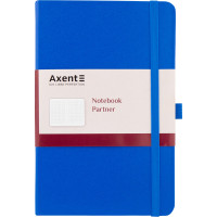 Книга записна Axent Partner, 125x195 мм, 96 аркушів, клітинка, блакитна (8201-07-A)