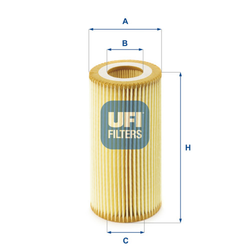 Фільтр масляний UFI 25.040.00