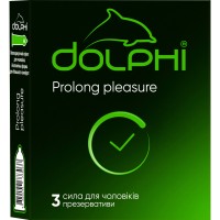 Презервативи Dolphi Prolong Pleasure 3 шт. (4820144773037)