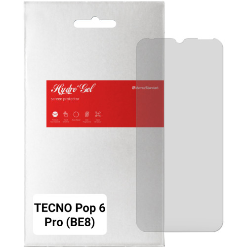 Плівка захисна Armorstandart Matte TECNO Pop 6 Pro (BE8) (ARM64831)