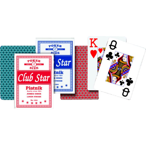Гральні карти Piatnik Клуб Стар, 1 колода х 55 карт (PT-138416)