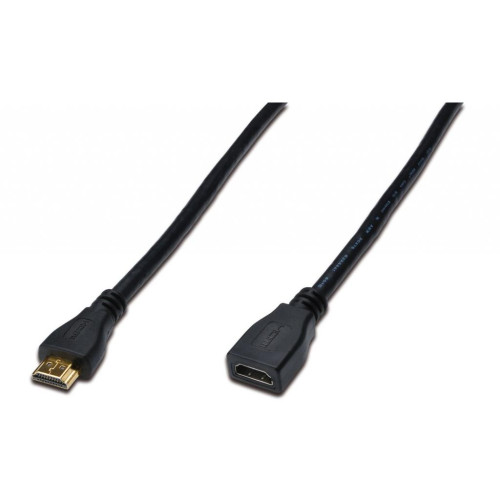 Кабель мультимедійний HDMI to HDMI 3.0m DIGITUS (AK-330201-030-S)