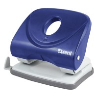 Діркопробивач Axent Welle-2 plastic, 30sheets, blue (3830-02-А)