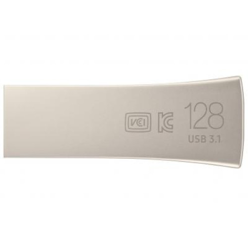 USB флеш накопичувач Samsung 128GB Bar Plus Silver USB 3.1 (MUF-128BE3/APC)