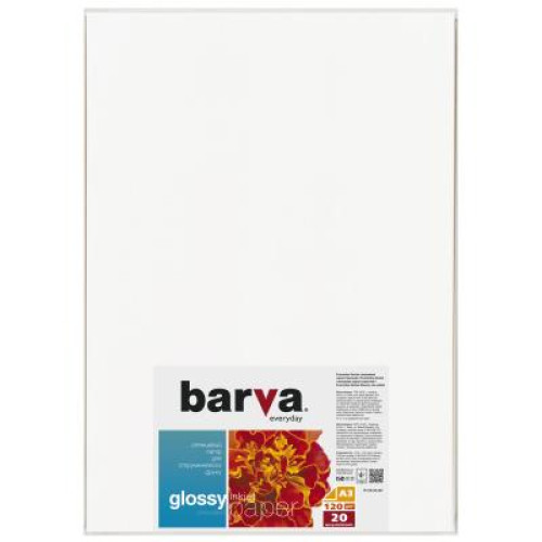 Папір Barva A3 Everyday Glossy 120г, 20л (IP-CE120-259)