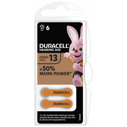 Батарейка Duracell PR48 / 13 * 6 (5004322)