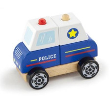 Розвиваюча іграшка Viga Toys Поліцейська машина (50201)