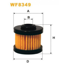 Фільтр паливний Wixfiltron WF8349