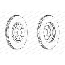 Гальмівний диск FERODO DDF1122