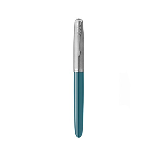 Ручка пір'яна Parker PARKER 51 Teal Blue CT  FP F (55 311)