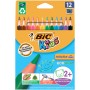 Олівці кольорові Bic Evolution Triangle 12 шт (bc8297356)