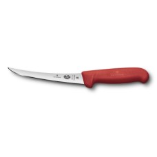 Кухонний ніж Victorinox Fibrox Boning Flexible 15 см Red (5.6611.15)