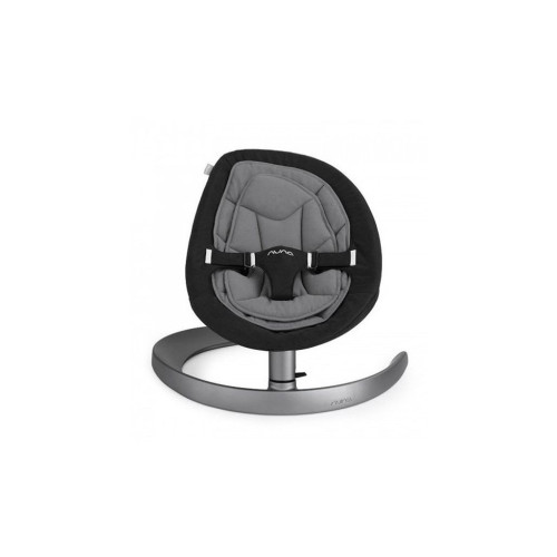 Крісло-гойдалка Nuna Leaf Curv колір Dusk, чорний з сірим (SE01033DSKGL)