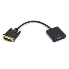 Перехідник DVI-D Dual Link (M) to VGA (F) 0.15m PowerPlant (CA911141)