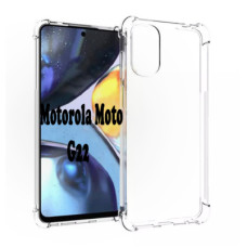 Чохол до мобільного телефона BeCover Anti-Shock Motorola Moto G22 Clear (707881)