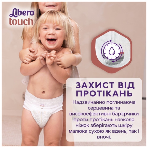 Підгузки Libero Touch Pants Розмір 6 (13-20 кг) 28 шт (7322541739670)