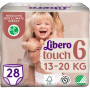 Підгузки Libero Touch Pants Розмір 6 (13-20 кг) 28 шт (7322541739670)