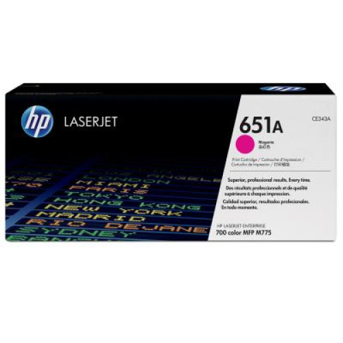 Картридж HP CLJ 651A Magenta (CE343A)