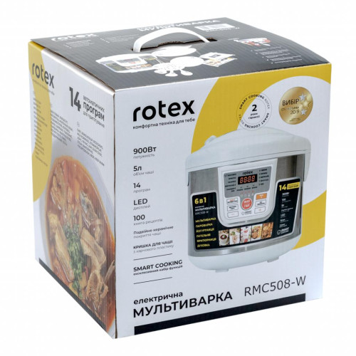 Мультиварка Rotex RMC508-W
