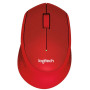 Мишка Logitech M330 Silent plus Red (910-004911)