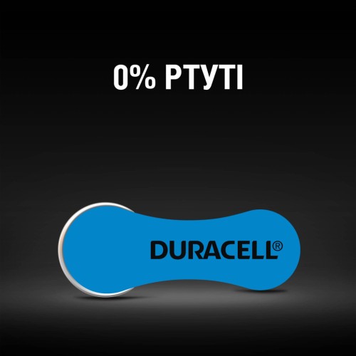 Батарейка Duracell PR44 / 675 * 6 (5004326)