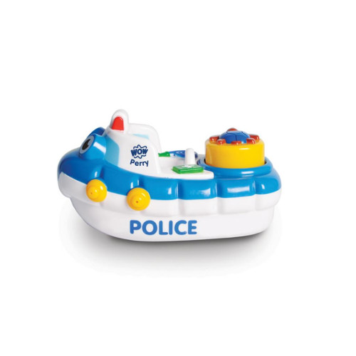 Розвиваюча іграшка Wow Toys Поліцейський човен Перрі (10347)