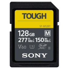 Карта пам'яті Sony 128GB SDXC class10 UHS-II U3 V60 Tough (SFM128T.SYM)