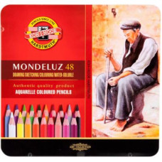 Олівці кольорові Koh-i-Noor Mondeluz акварельні 48 кольорів (372604)