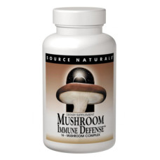 Трави Source Naturals Комплекс з 15 Різновидів Грибов, Mushroom Immune Defense, 60 (SNS-01609)