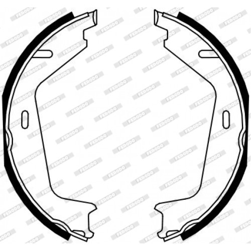 Гальмівні колодки FERODO FSB4130