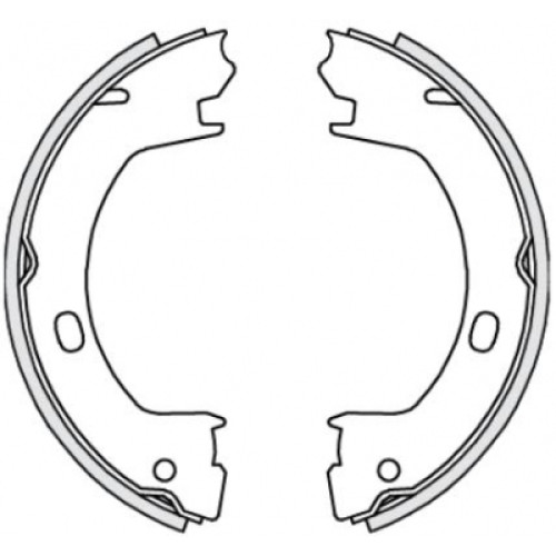 Гальмівні колодки REMSA 4739.00