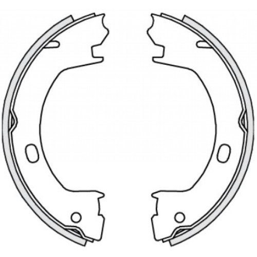 Гальмівні колодки REMSA 4739.00