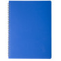 Зошит Buromax GLOSS A4 80 аркушів, клітинка Синій (BM.24452151-02)