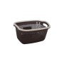 Кошик для білизни Violet House 1003 Віолетта Coffee 28 л (1003 Виолетта COF б/кр. 28 л)