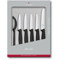 Набір ножів Victorinox SwissClassic Paring Set 6 шт Black (6.7113.6G)