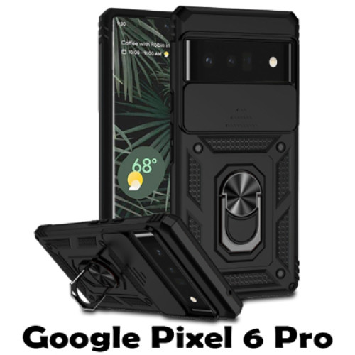 Чохол до мобільного телефона BeCover Military Google Pixel 6 Pro Black (707427)