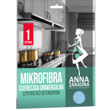 Серветки для прибирання Anna Zaradna з мікрофібри універсальна 1 шт. (5903936012626)