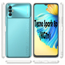 Чохол до мобільного телефона BeCover Tecno Spark 8p (KG7n) Transparancy (707628)